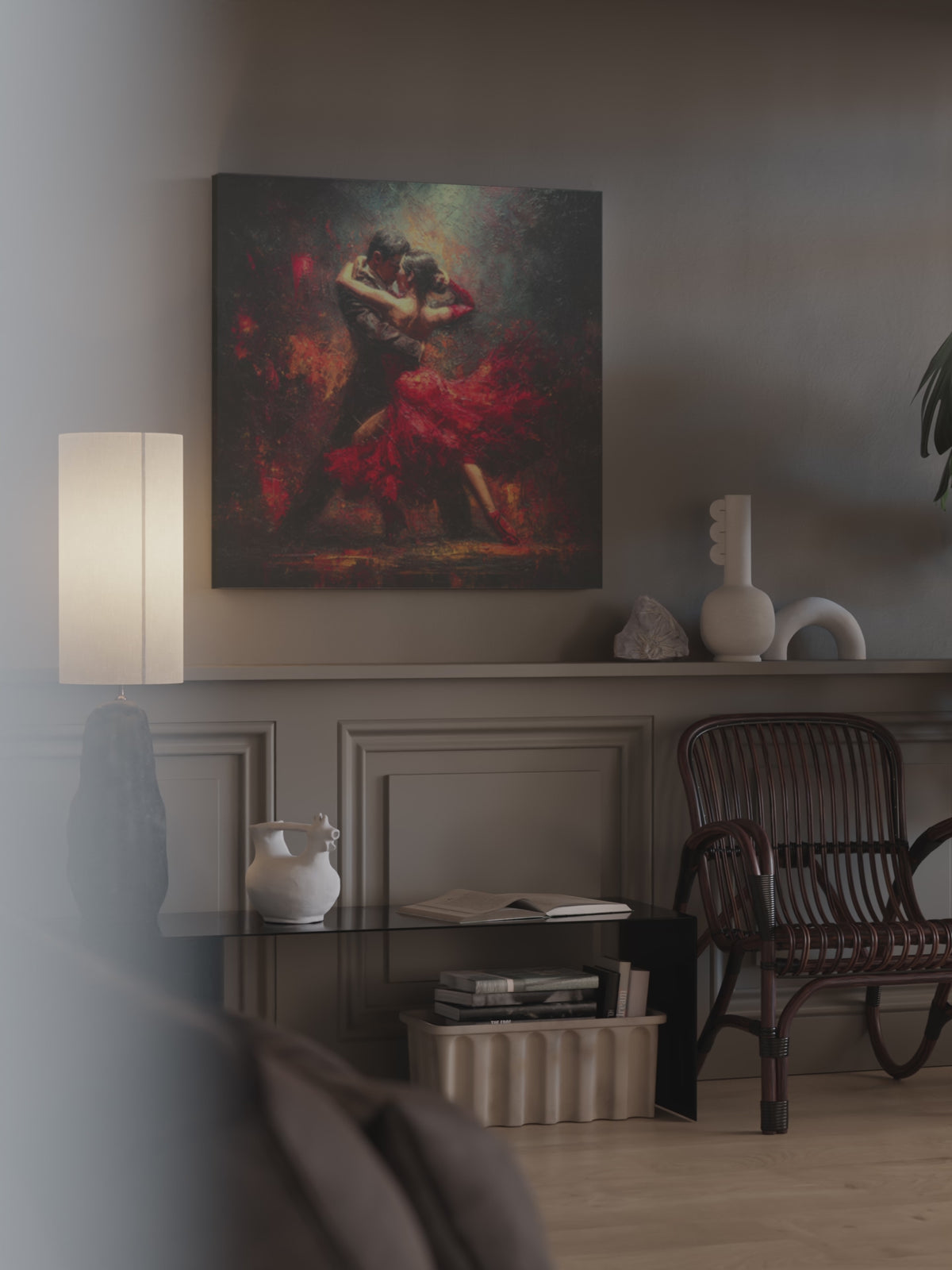 Passionate Tango Canvas Wall Art – short video of the print