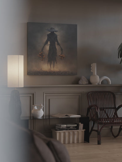 Dark Fantasy Scarecrow Canvas Art – short video of the print