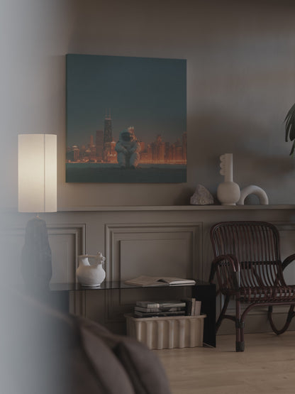 Astronaut Urban Canvas Wall Art – short video of the print