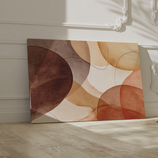 Abstract Watercolor Canvas Print – short video of the print
