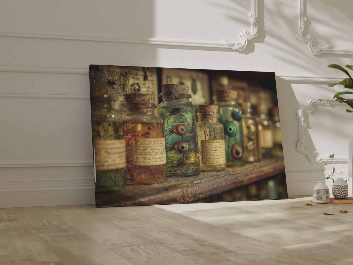 Gothic Specimen Jar Wall Art – short video of the print