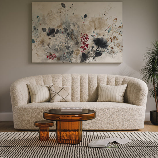 Abstract Floral Wall Art – short video of the print