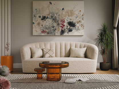 Abstract Floral Wall Art – short video of the print