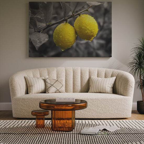 Lemon Tree Canvas Print – short video of the print