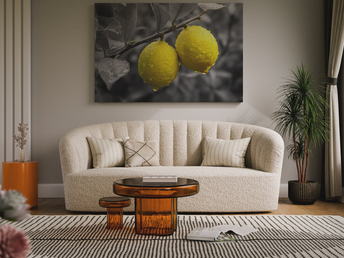 Lemon Tree Canvas Print – short video of the print