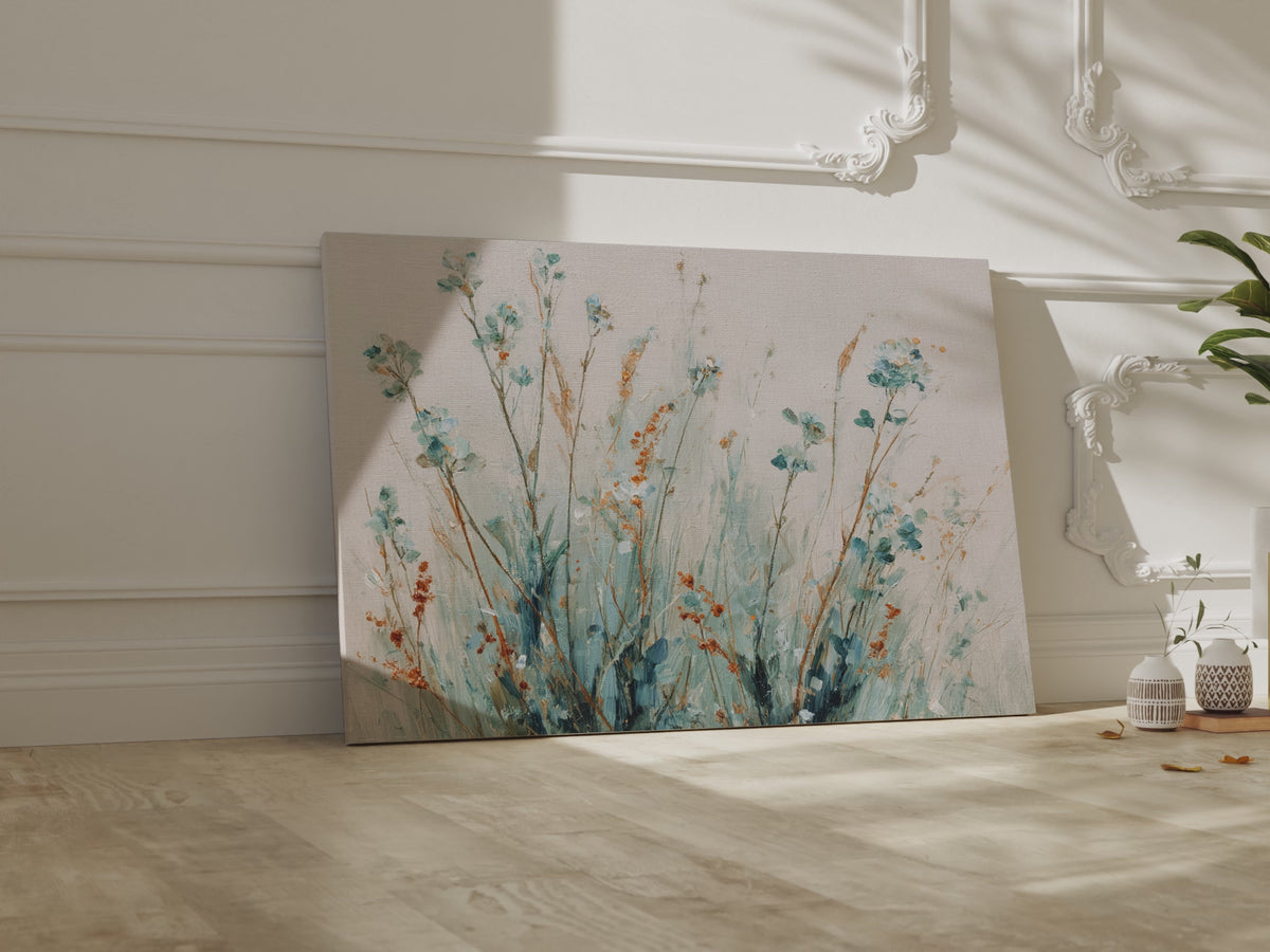 Abstract Botanical Wall Art – short video of the print