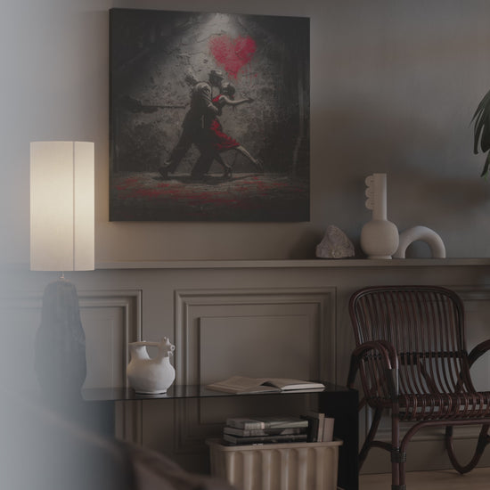 Passionate Tango Canvas Wall Art – short video of the print