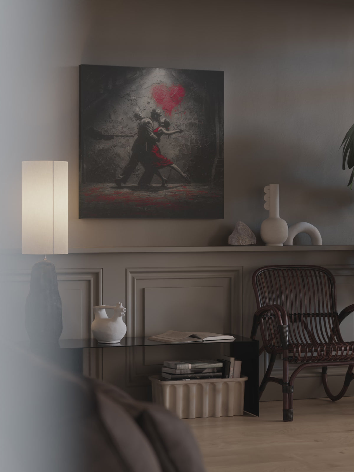 Passionate Tango Canvas Wall Art – short video of the print