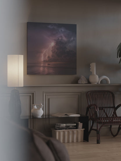 Lightning Storm Canvas Wall Art – short video of the print