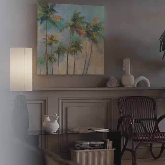 Tropical Palm Tree Canvas Print – short video of the print