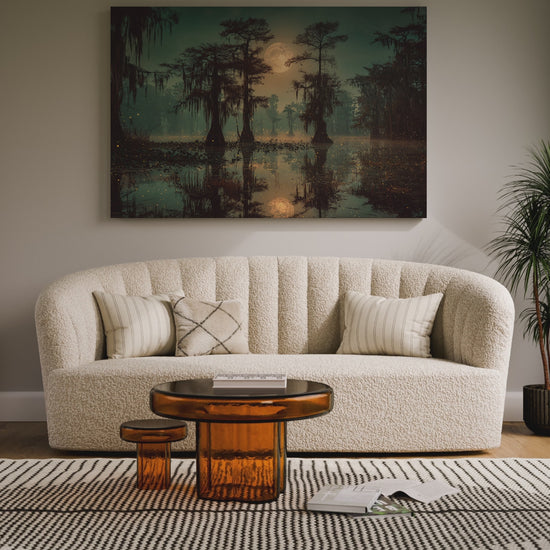 Gothic Swamp Canvas Wall Art – short video of the print