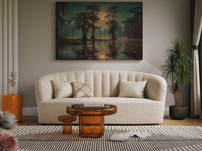 Gothic Swamp Canvas Wall Art – short video of the print