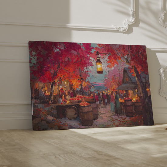 Autumn Harvest Festival Canvas Print – short video of the print