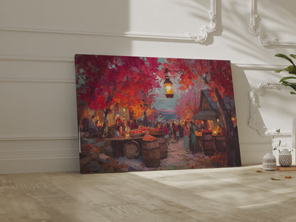 Autumn Harvest Festival Canvas Print – short video of the print