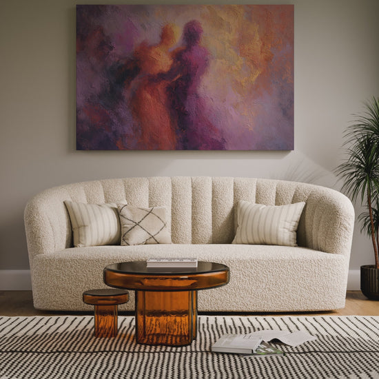 Abstract Intimate Wall Art – short video of the print