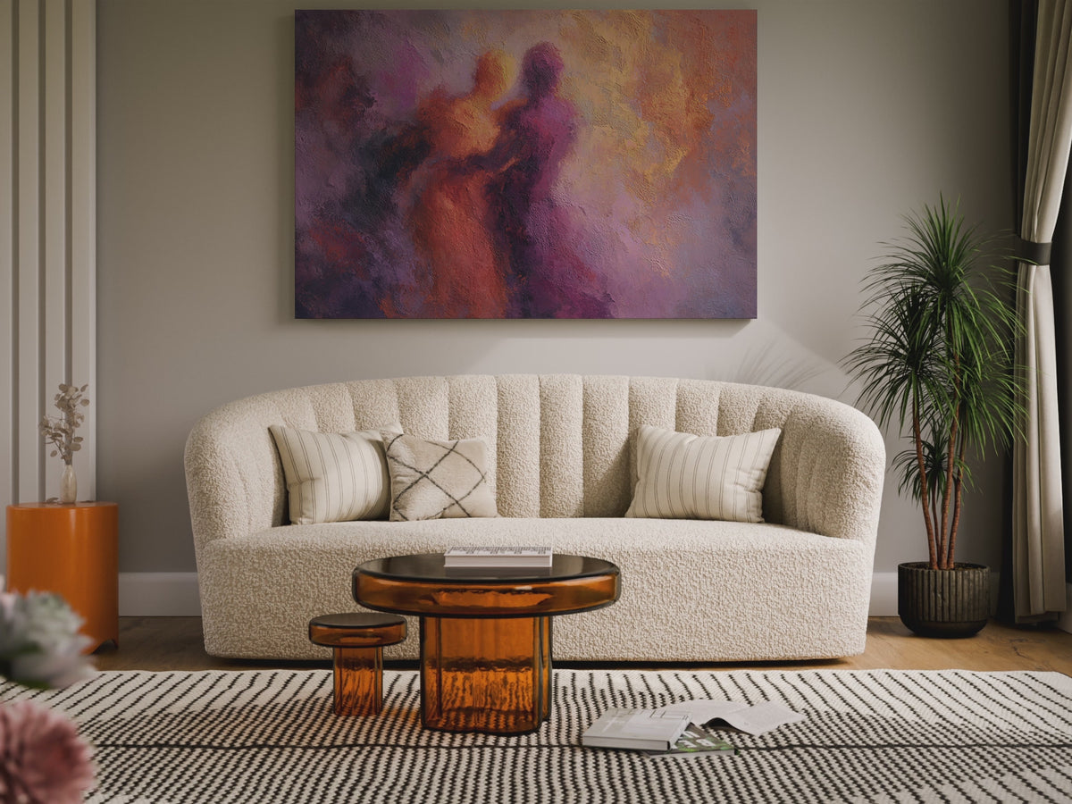 Abstract Intimate Wall Art – short video of the print