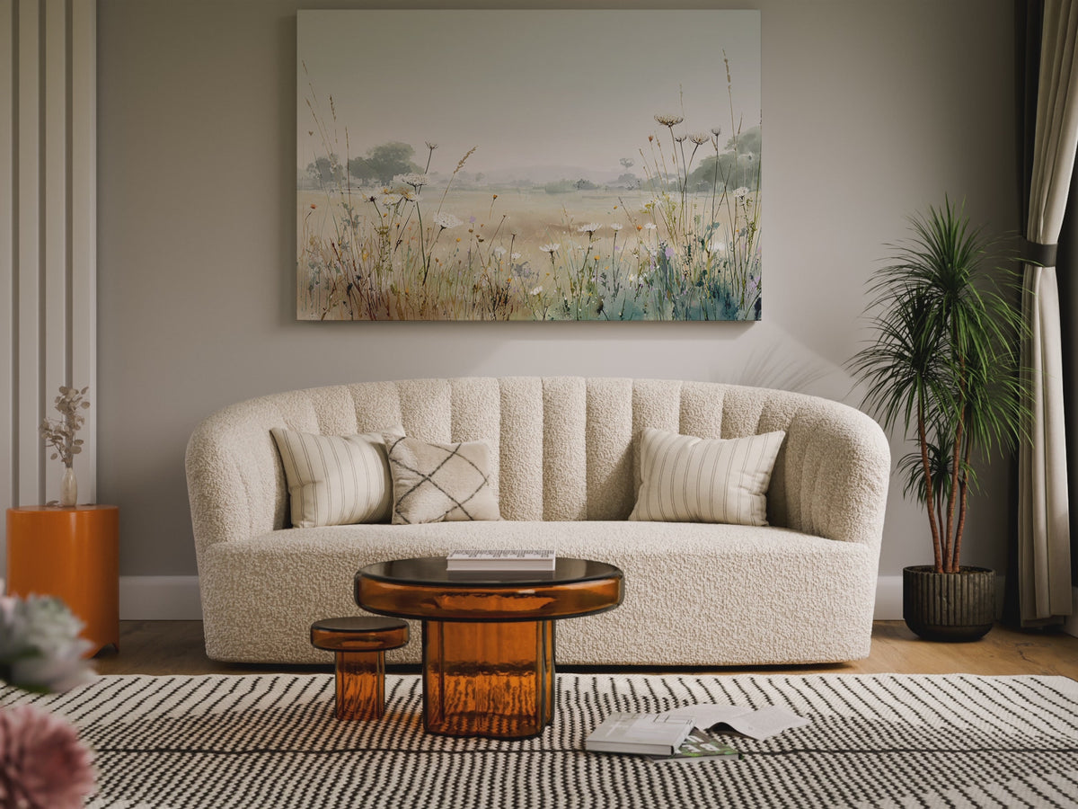 Meadow Wildflower Canvas Print – short video of the print