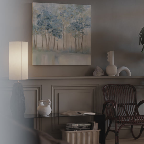Forest Watercolor Canvas Print – short video of the print