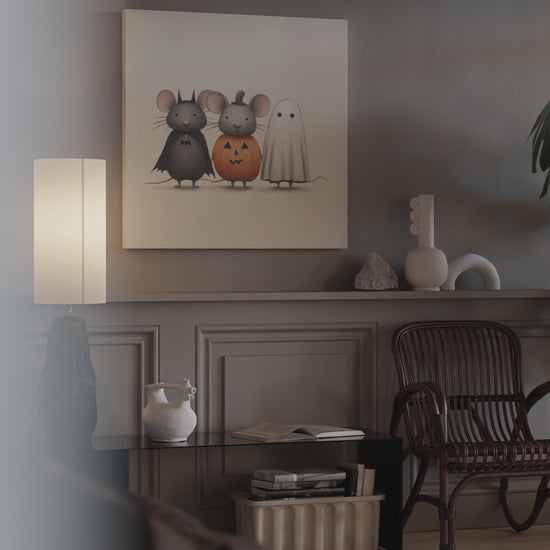 Halloween Mice Wall Art – short video of the print