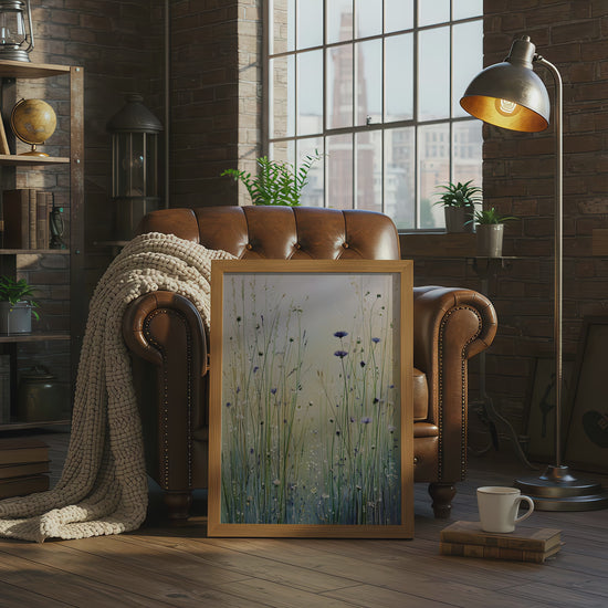 Minimalist Botanical Wall Art – short video of the print