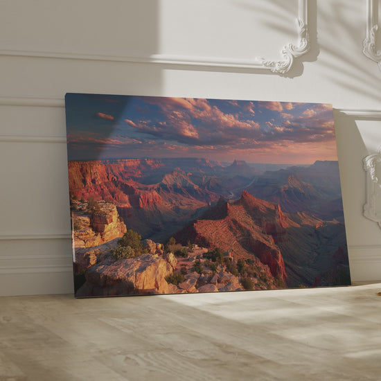 Grand Canyon Sunset Canvas Wall Art – short video of the print