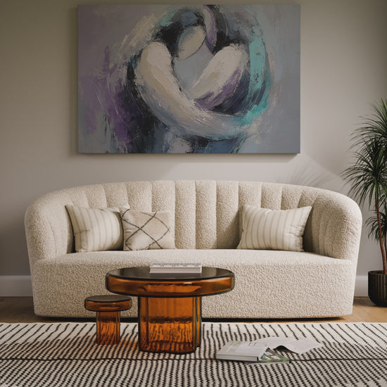 Abstract Intimacy Canvas Wall Art – short video of the print