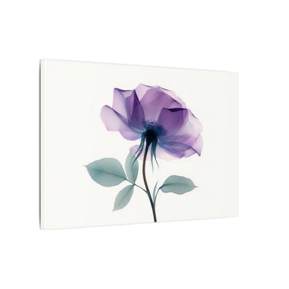 X-Ray Flower Canvas Print – gallery wrapped canvas, side view